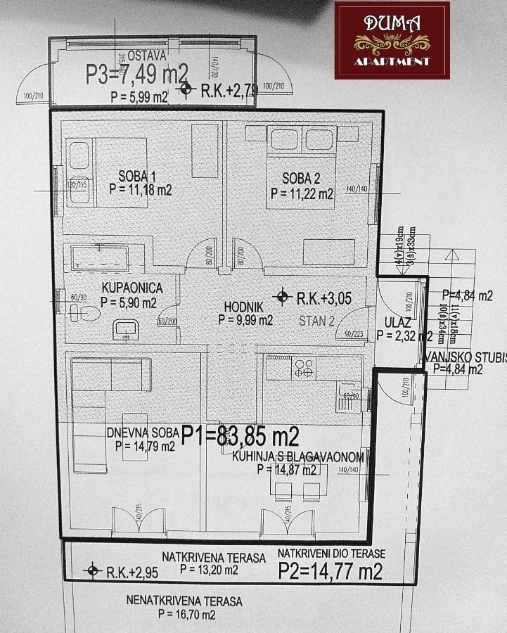 Apartment "Duma" Traù Esterno foto